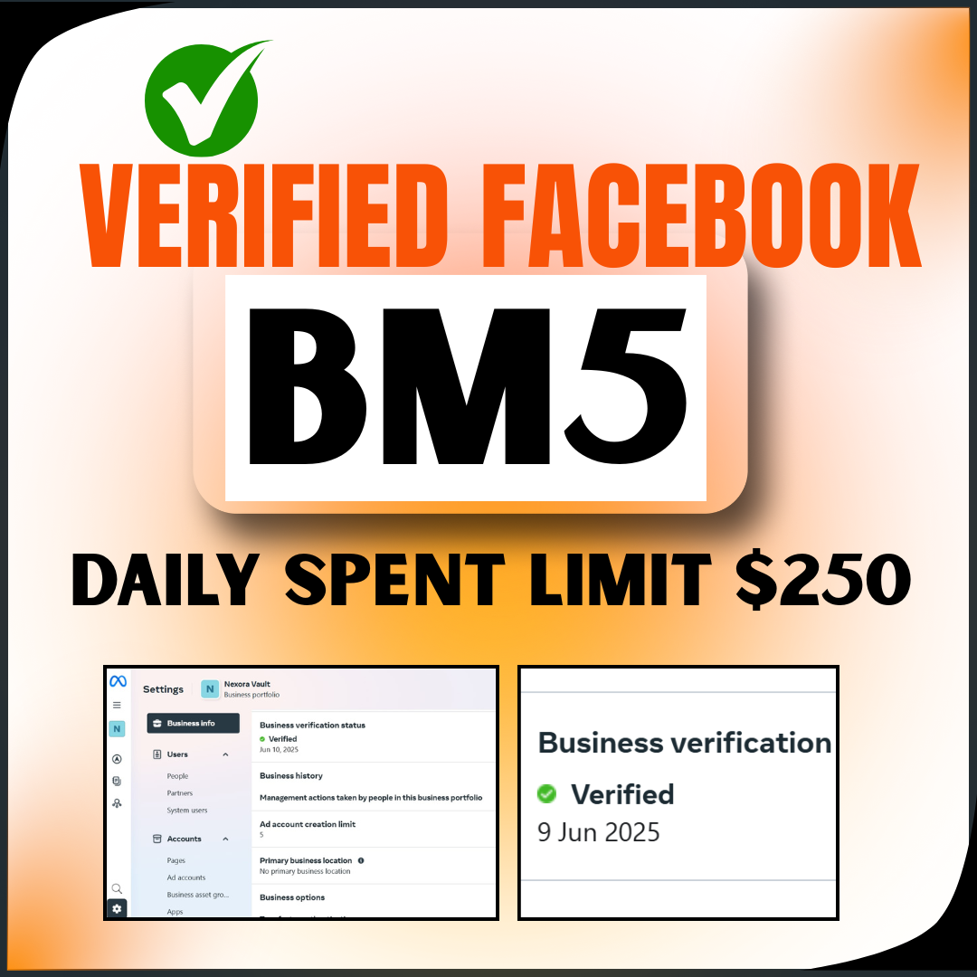 Buy Verified Facebook Business Manager | BM 5